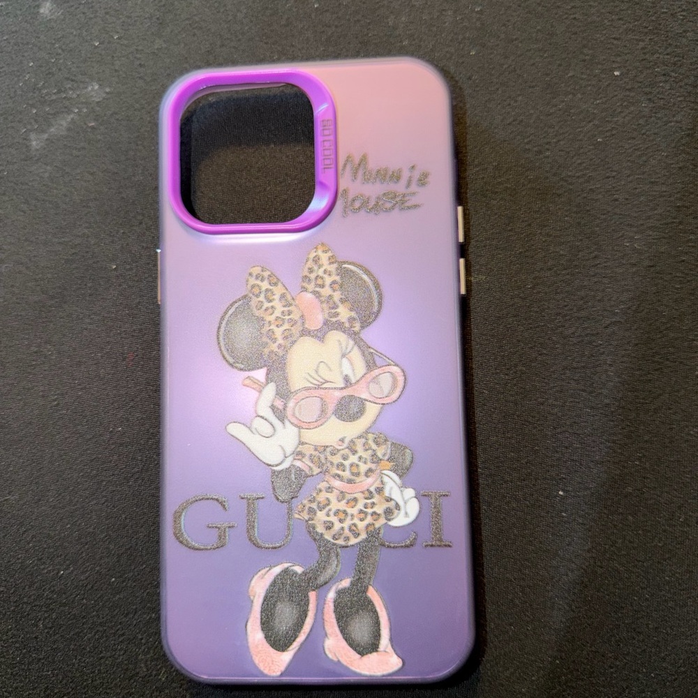 Purple Minnie Mouse Phone Case